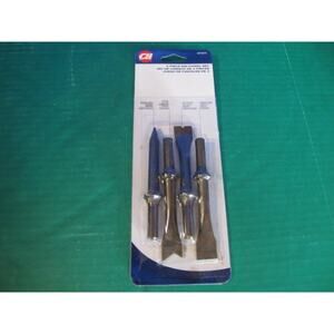 NEW CAMPBELL HAUSFELD MP2875 4 PIECE AIR HAMMER COMPRESSOR CHISEL SET